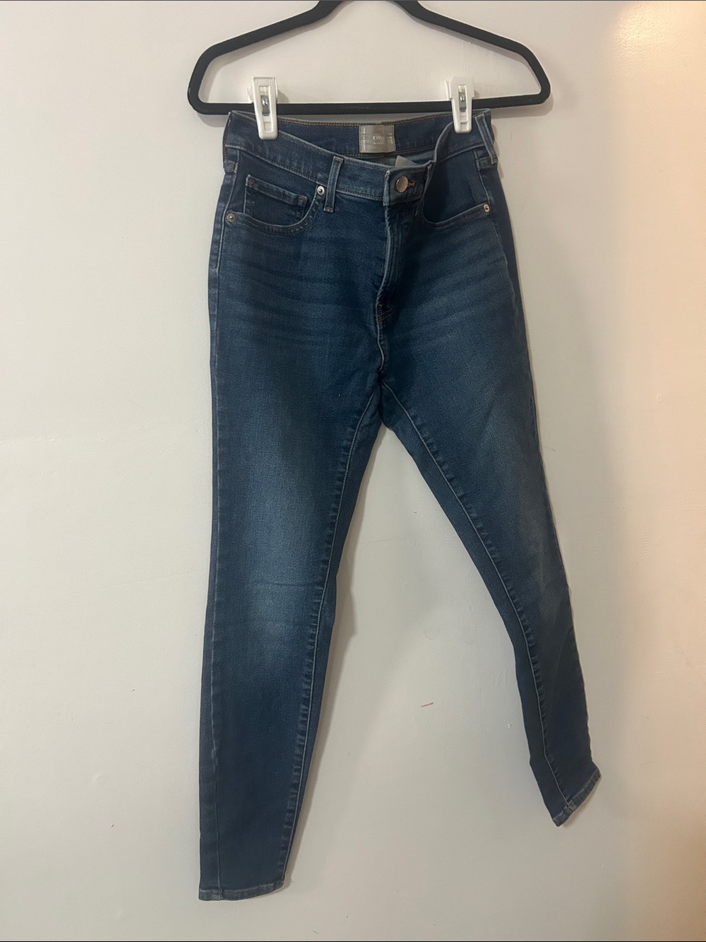 Everlane Dark Blue Skinny Jeans